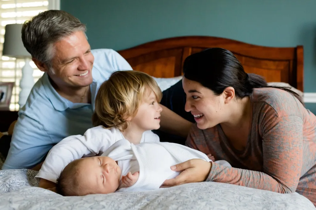 You have more time to be the loving mum you are