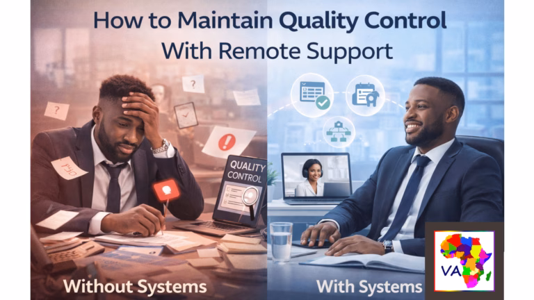 How to Maintain Quality Control With Remote Support
